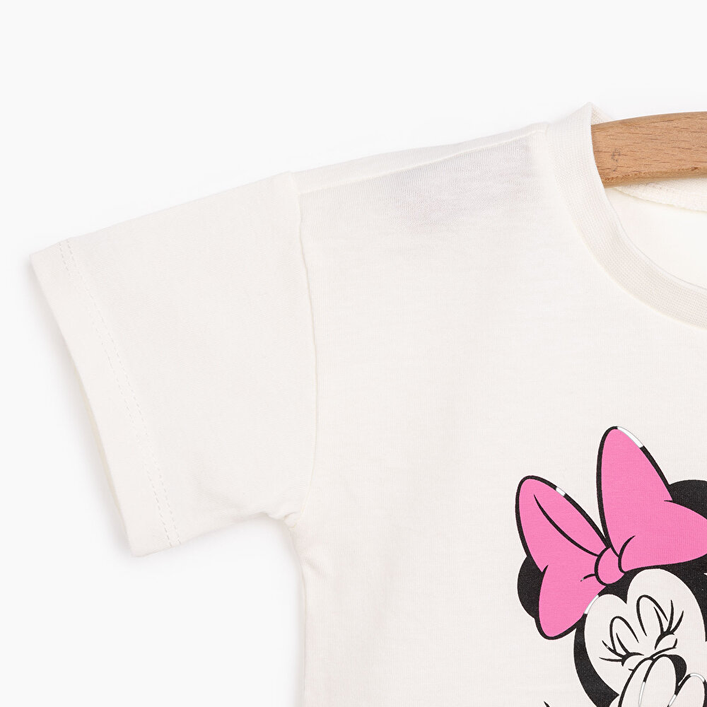 Minnie Mouse Kız Tshirt Kız Bebek