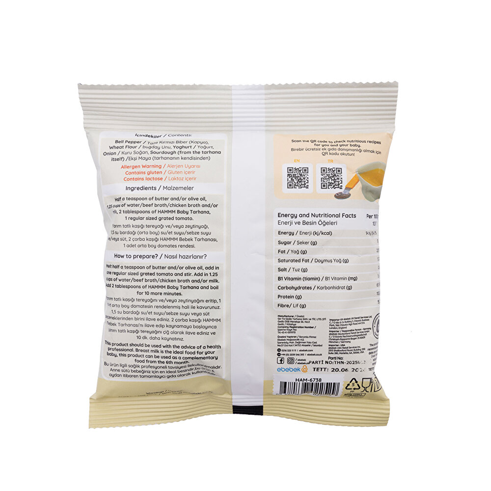 Bebek Tarhanası 250 gr