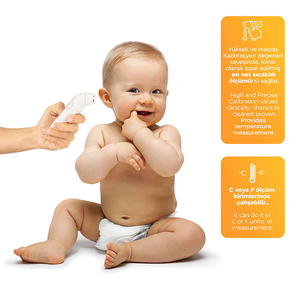 TH1110 Temassız Alından Ateş Ölçer