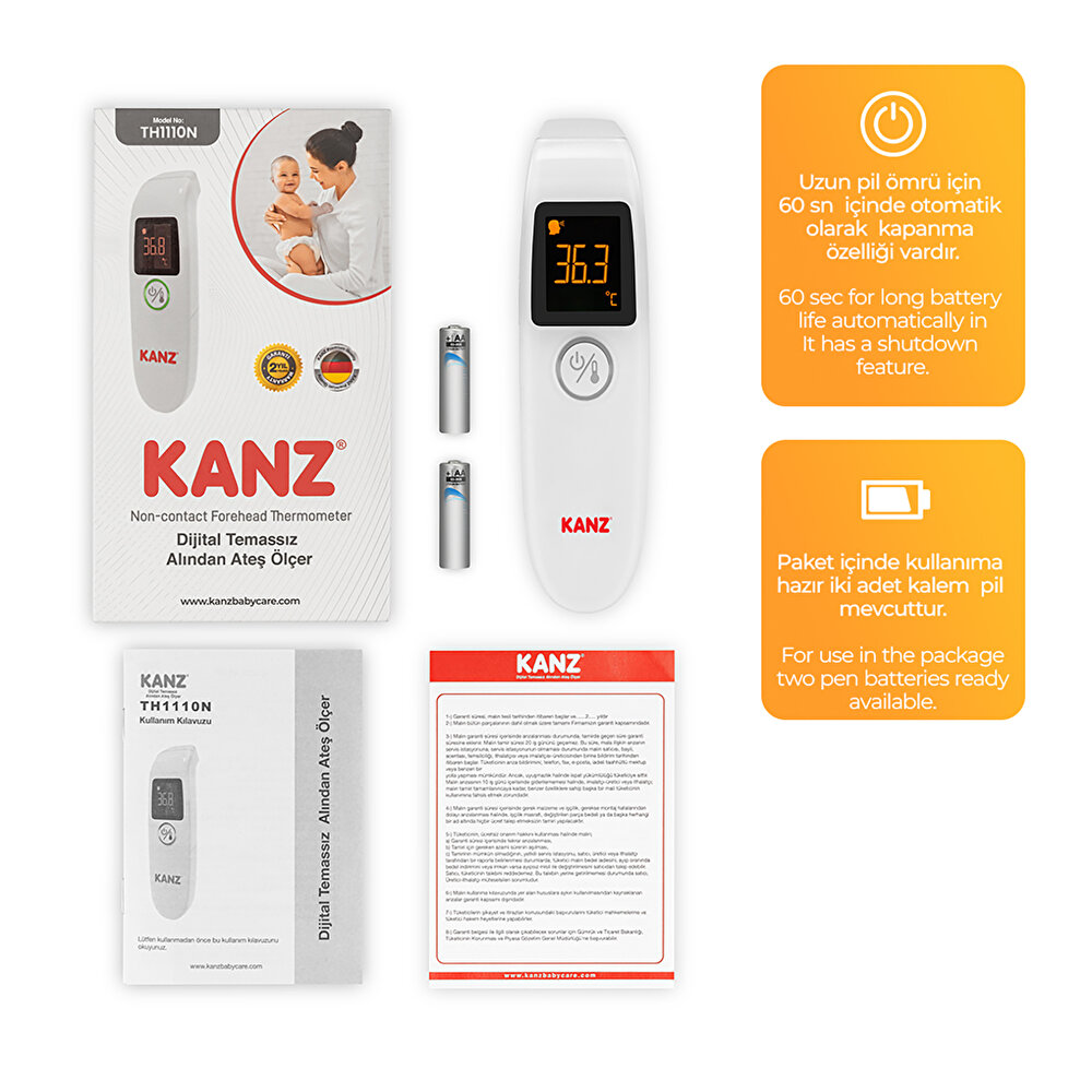 TH1110 Temassız Alından Ateş Ölçer