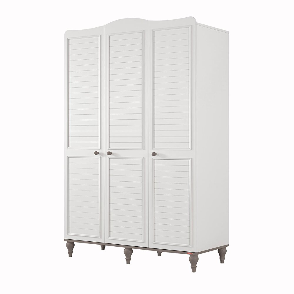 Line Gri 3 Kapılı Dolap