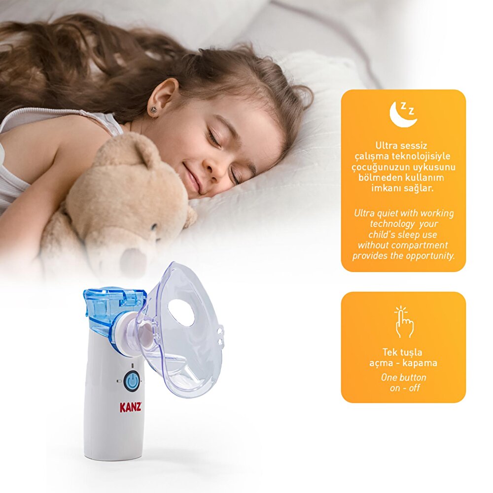 Taşınabilir Mesh Nebulizatör