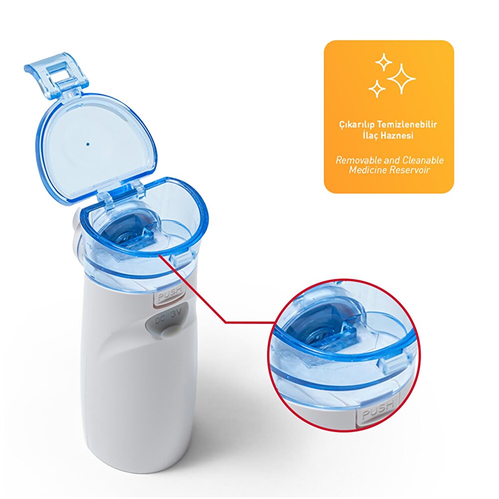 Taşınabilir Mesh Nebulizatör