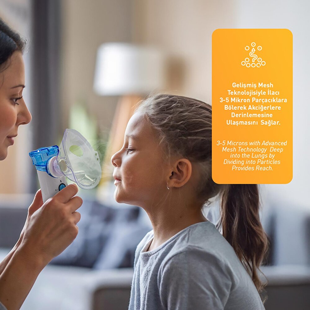Taşınabilir Mesh Nebulizatör