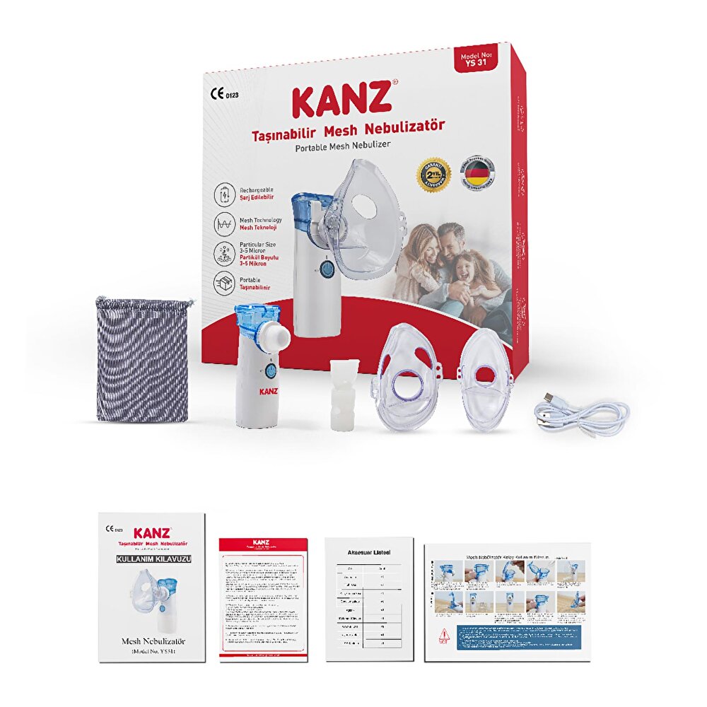 Taşınabilir Mesh Nebulizatör