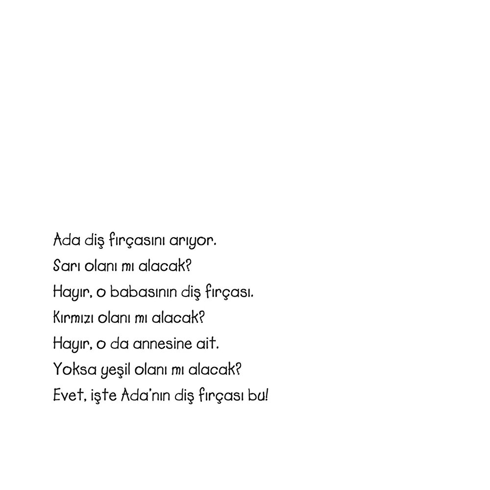 ADA DİŞLERİNİ FIRÇALIYOR