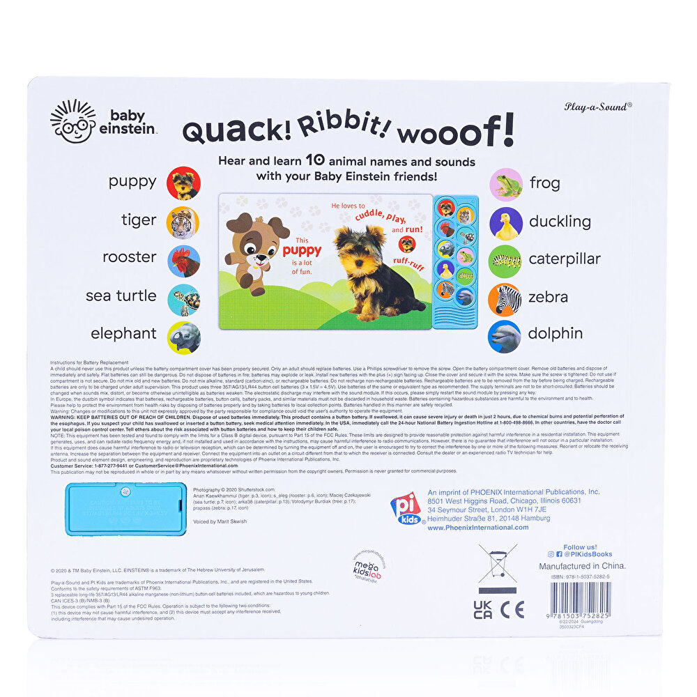 Baby Einstein: Amazing Animals /İngilizce Sesli Kitap