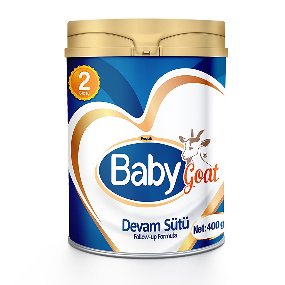 2 Keçi Sütlü Devam Sütü 400 gr 6-12 Ay