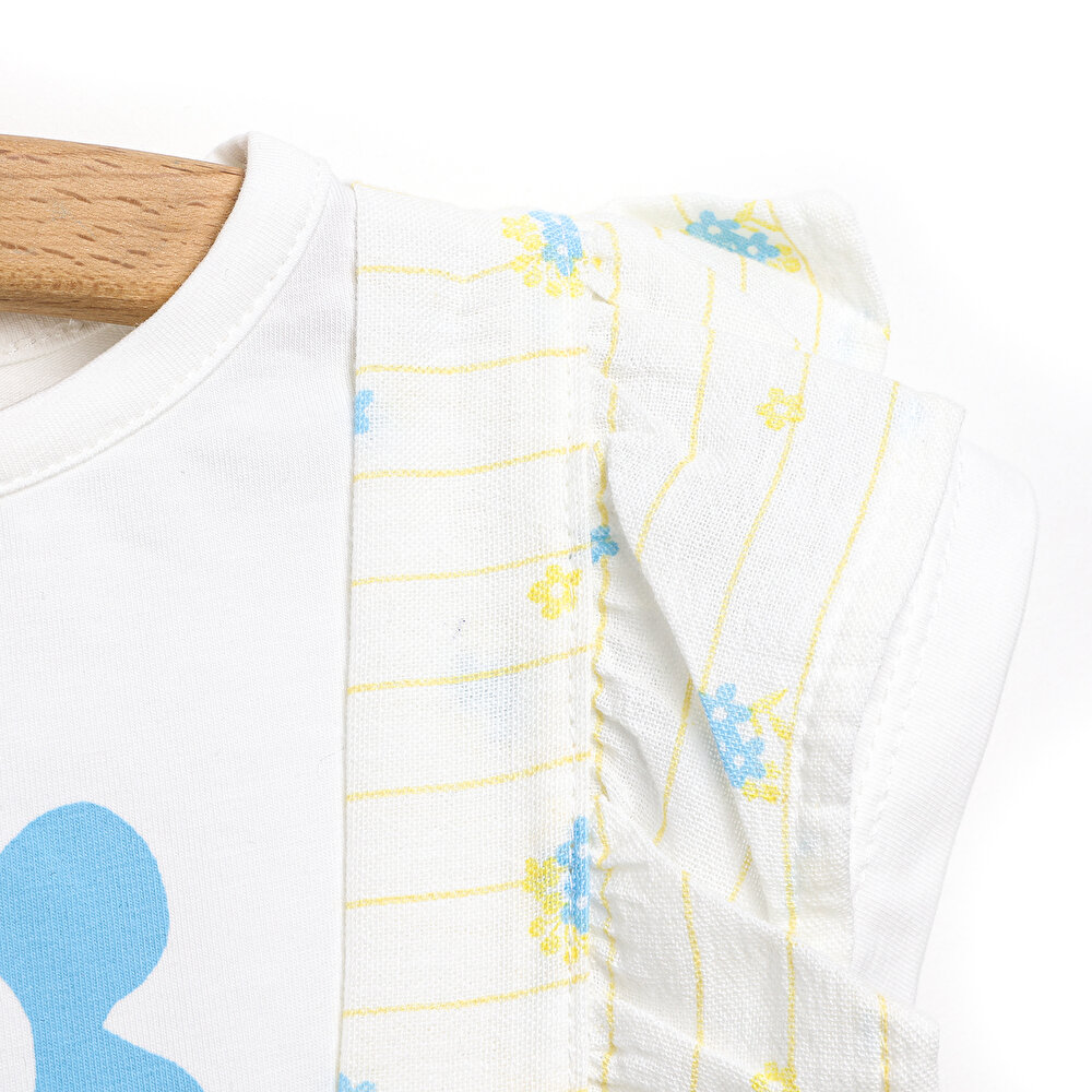 Baby in Bloom Salopet-Tshirt Kız Bebek