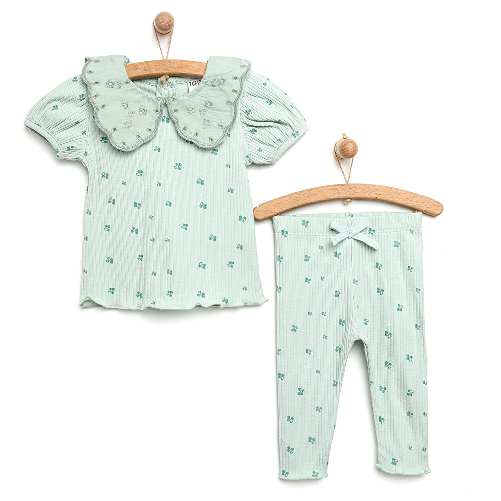 Baby in Bloom Tshirt-Şort Kız Bebek