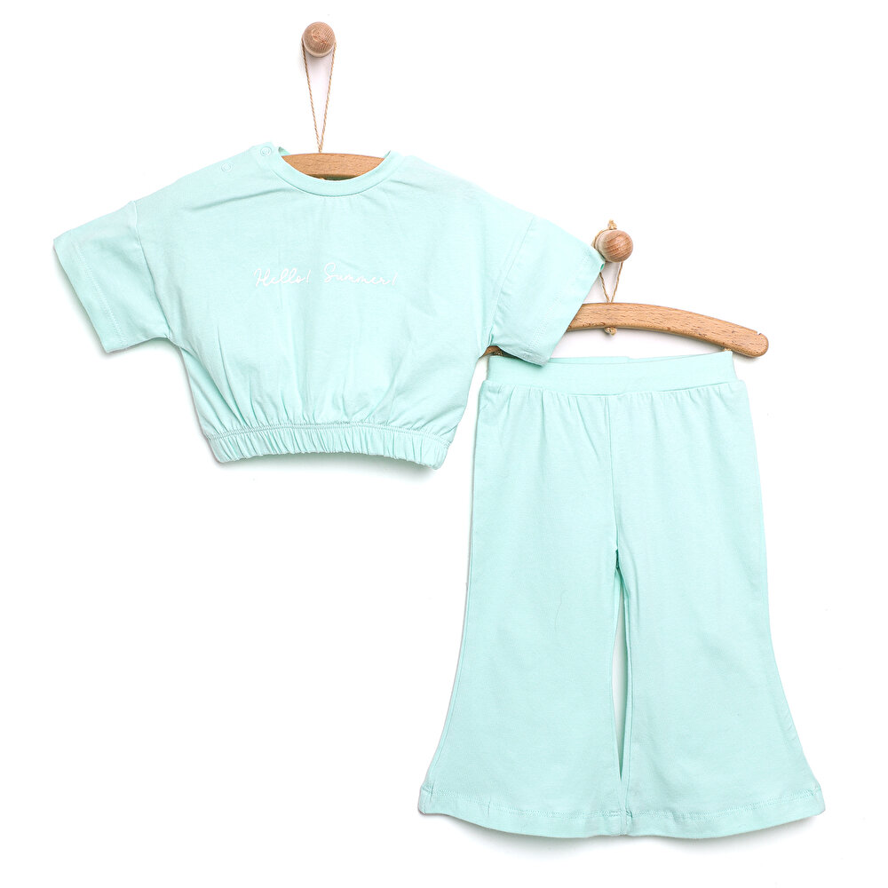 Baby in Bloom Tshirt-Tayt Kız Bebek