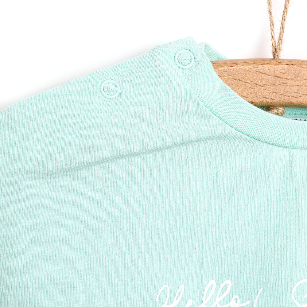 Baby in Bloom Tshirt-Tayt Kız Bebek