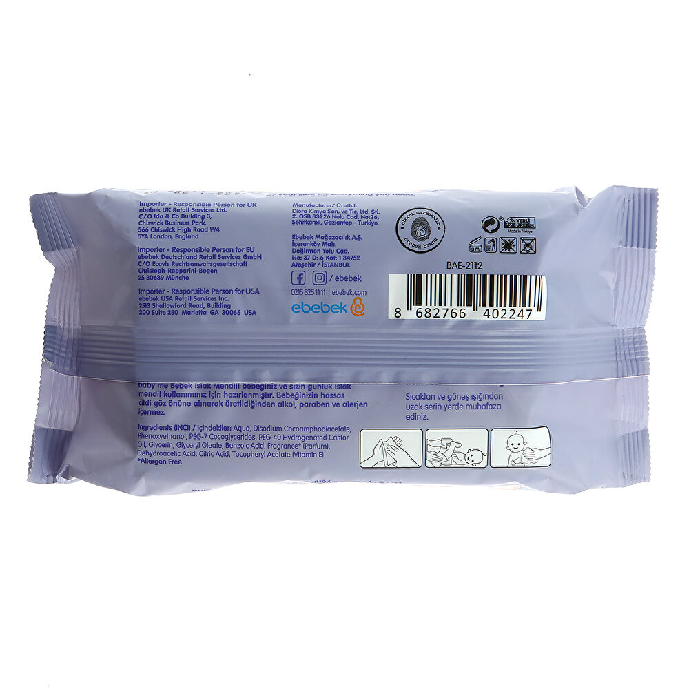 Sensitive Islak Mendil 12x90 Adet