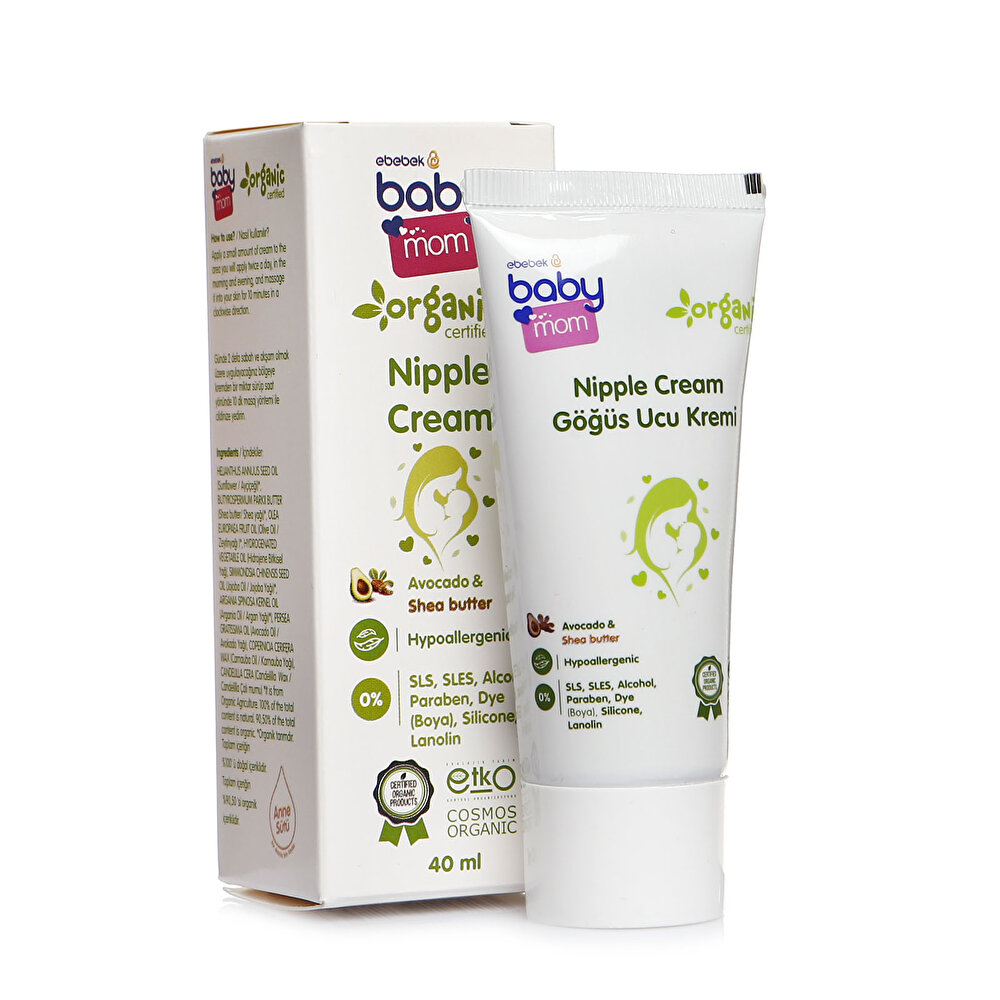 Organik Anne Göğüs Ucu Kremi 40ml