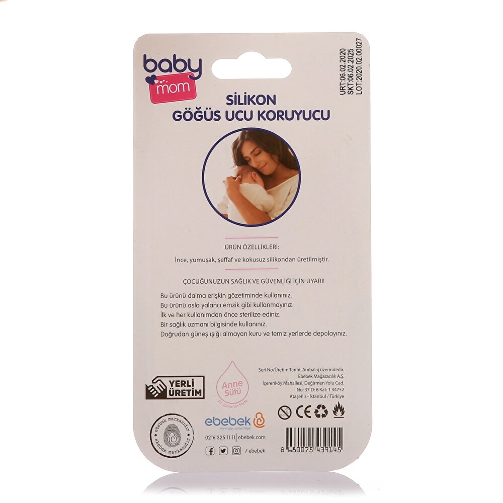 Silikon Göğüs Ucu Koruyucu Set
