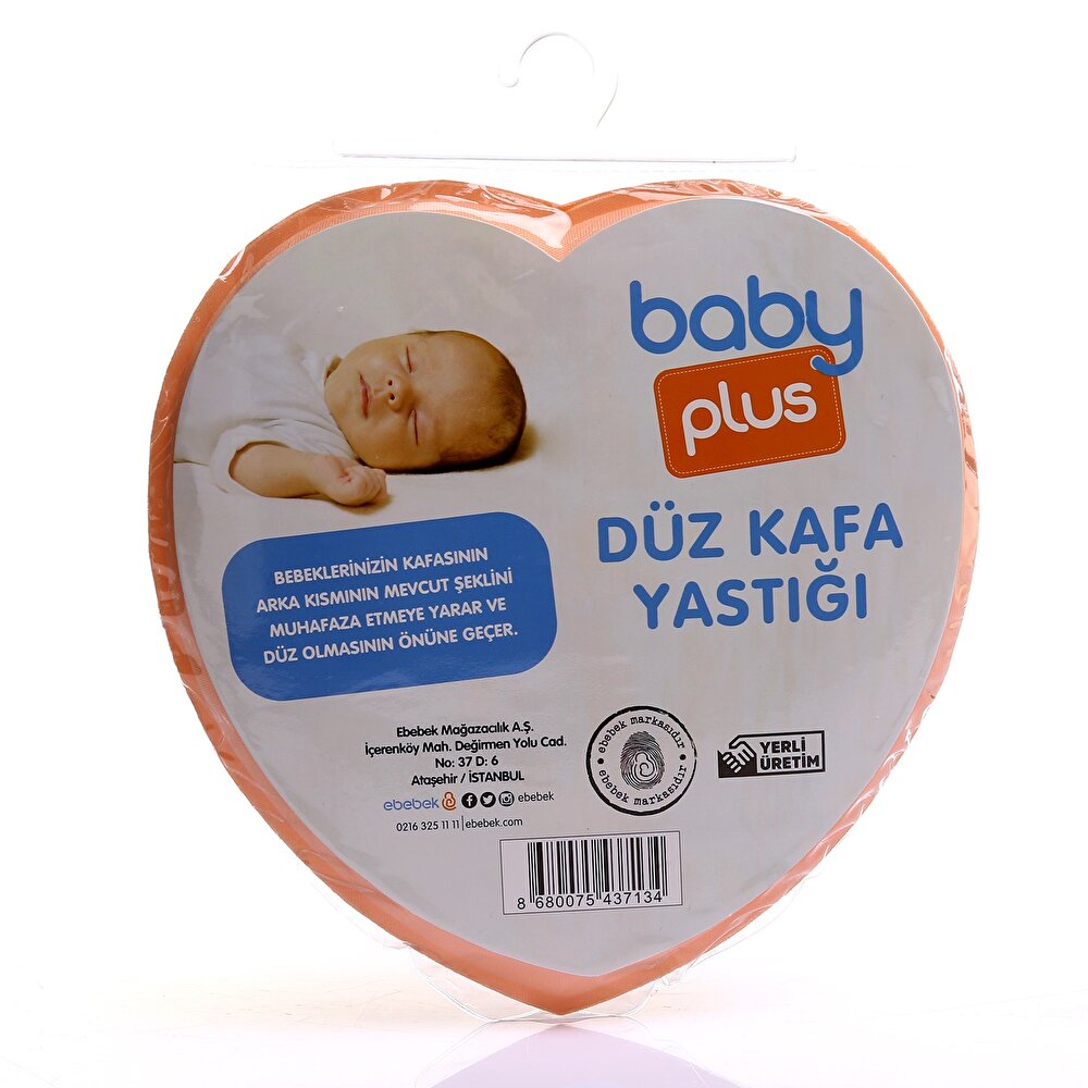 Bebek Düz Kafa Yastığı Pembe