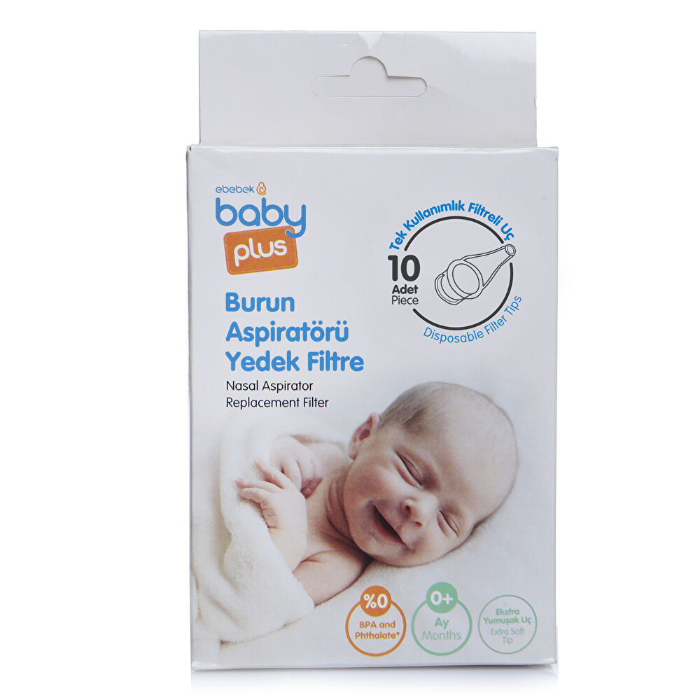 Bebek Burun Aspiratörü Yedek Filtre 10 adet