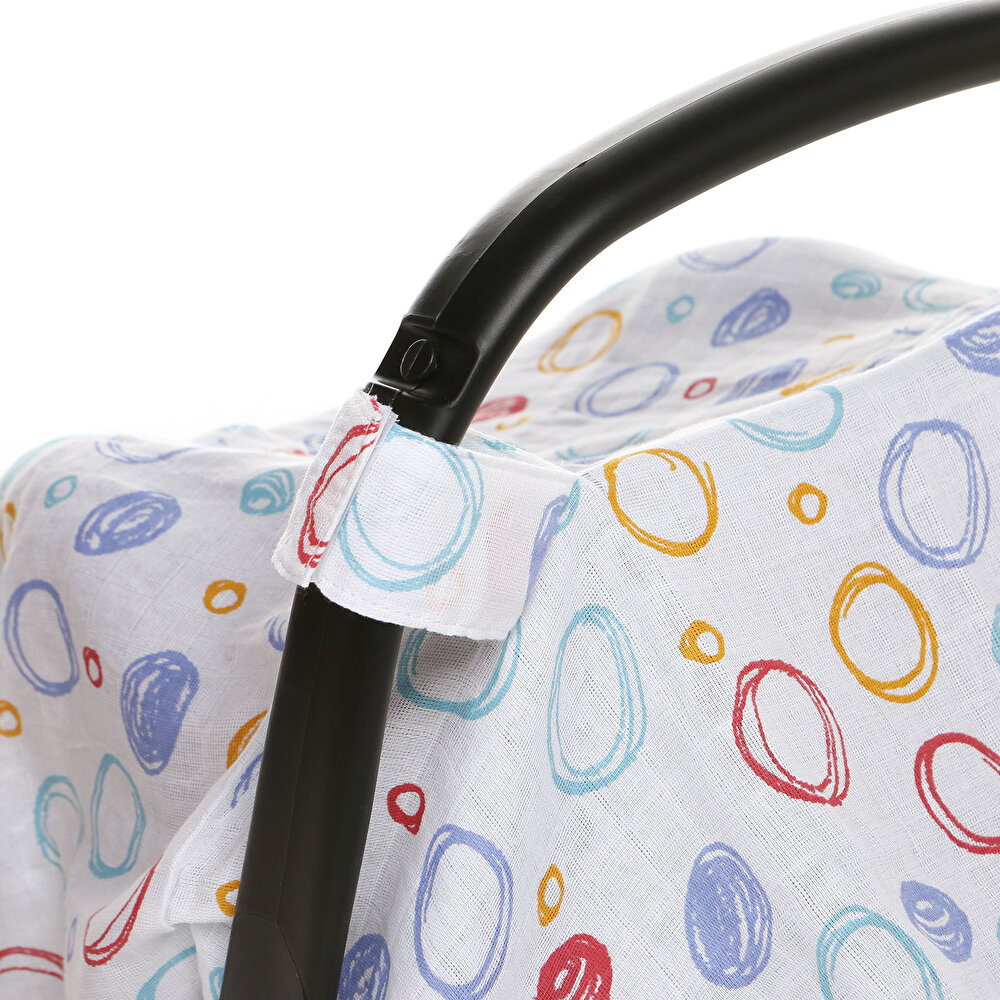 Müslin Ana Kucağı Örtüsü