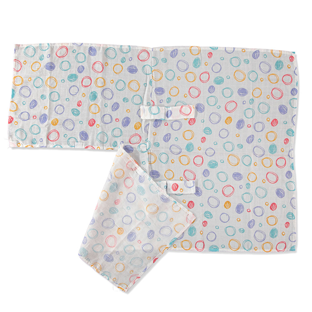 Müslin Ana Kucağı Örtüsü