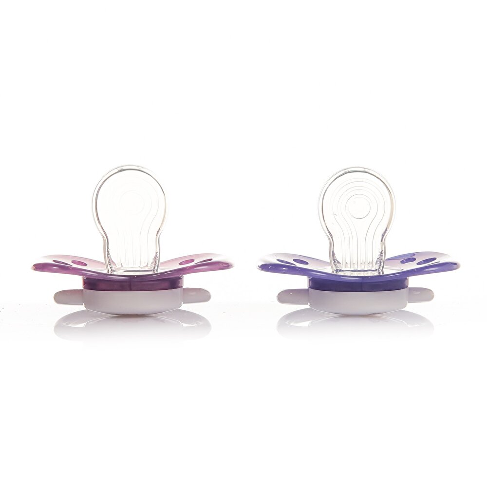 2'li Silikon Yalancı Kız Bebek Emzik 16-32 Ay