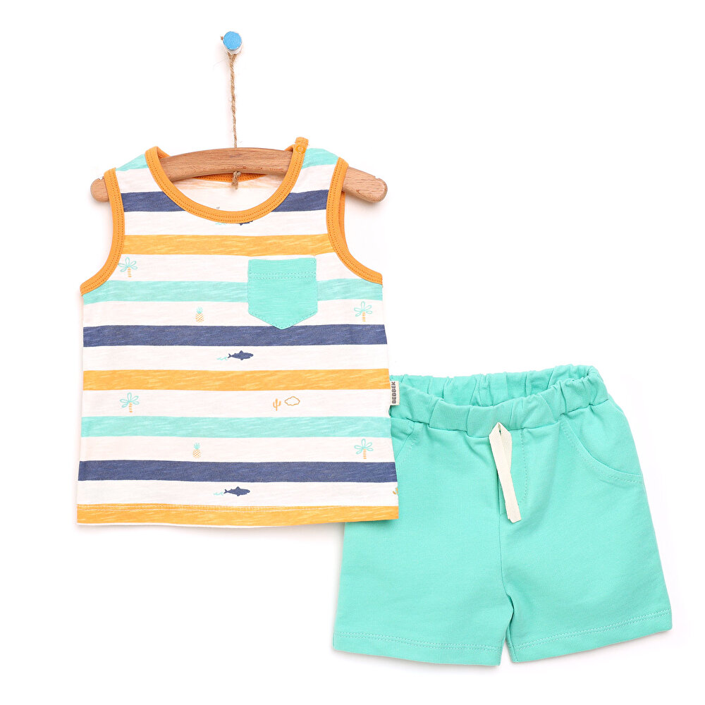 Baby Shark Atlet-Şort Erkek Bebek
