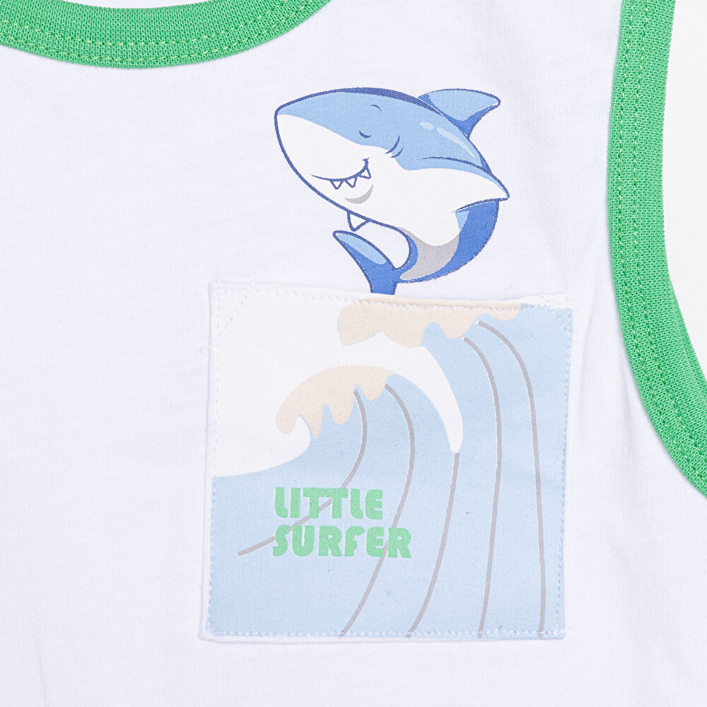 Baby Shark Erkek Atlet Tshirt Erkek Bebek