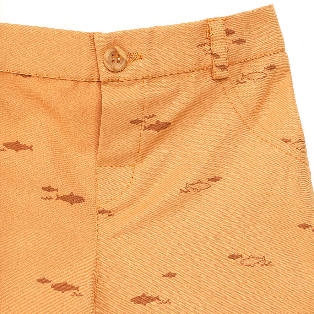 Baby Shark Gömlek - Şort Takım Erkek Bebek