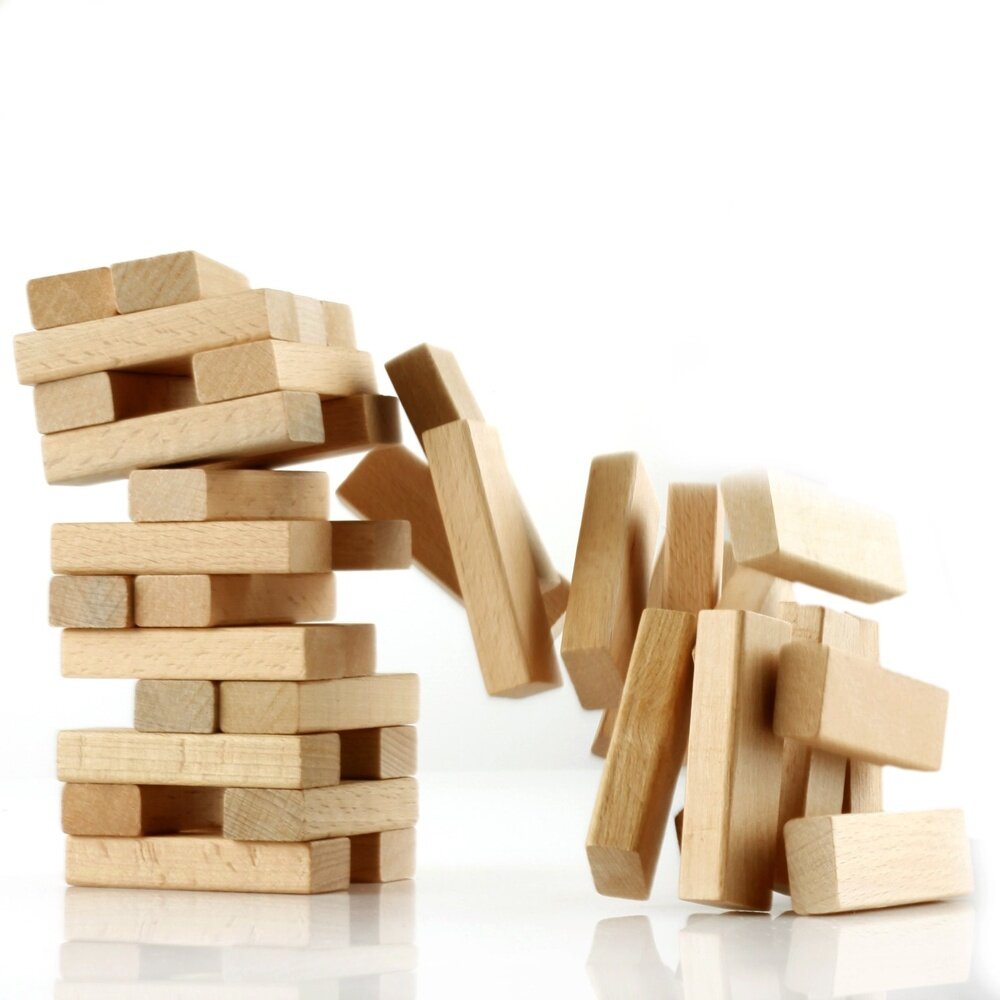 Ahşap Bebek Denge Oyunu