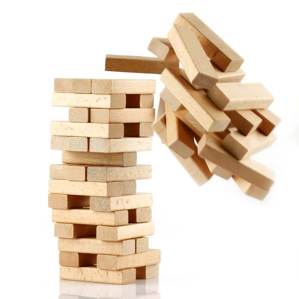 Ahşap Bebek Denge Oyunu