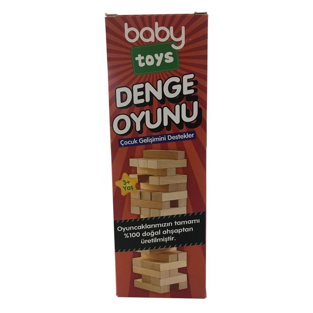 Ahşap Bebek Denge Oyunu