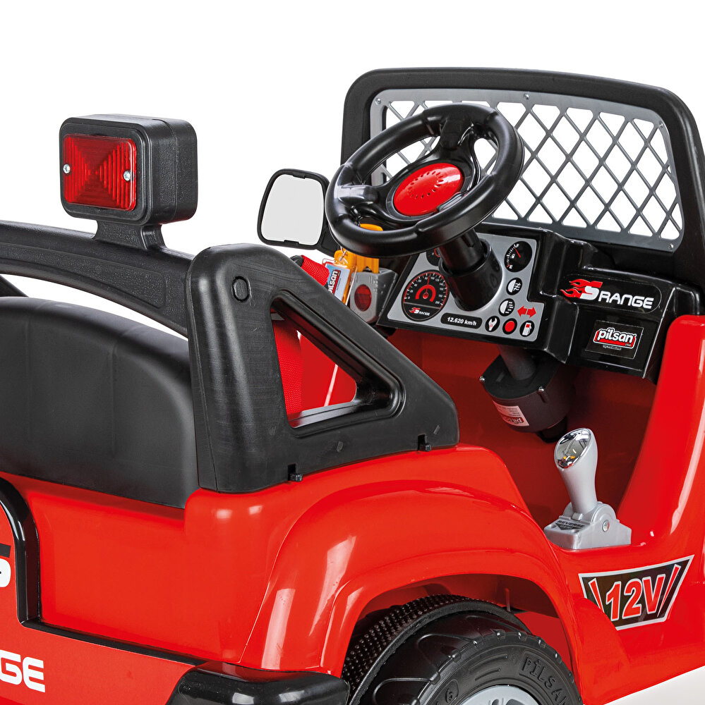 12 V Akülü Araba Uzaktan Kumandalı 4*2  Kırmızı