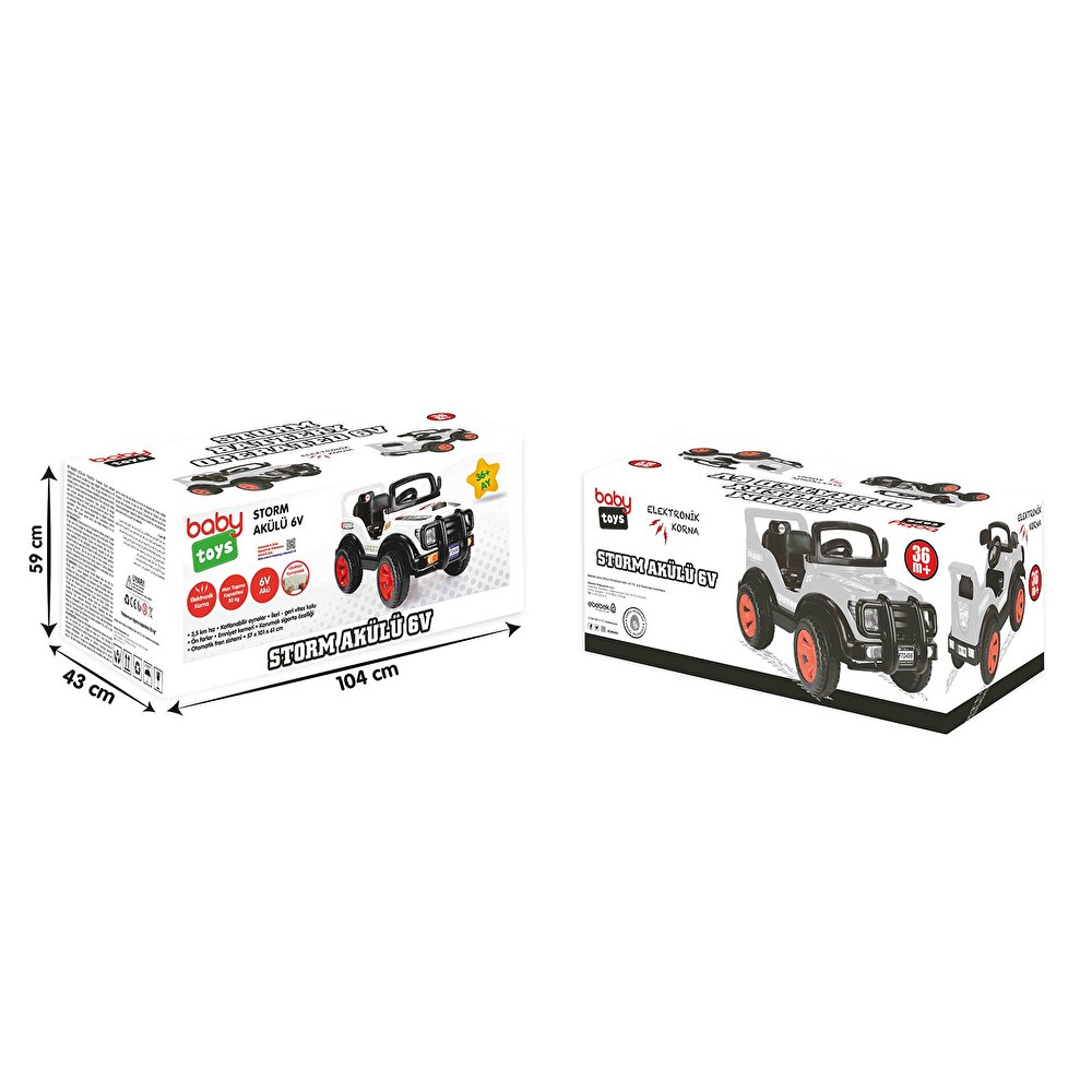 Storm Akülü Araba