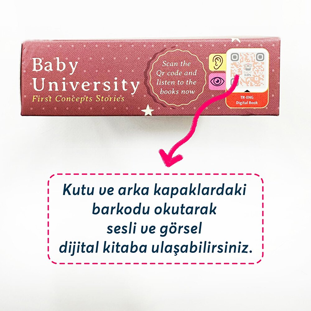 Baby Universitiy First Concepts Stories (4 Book)