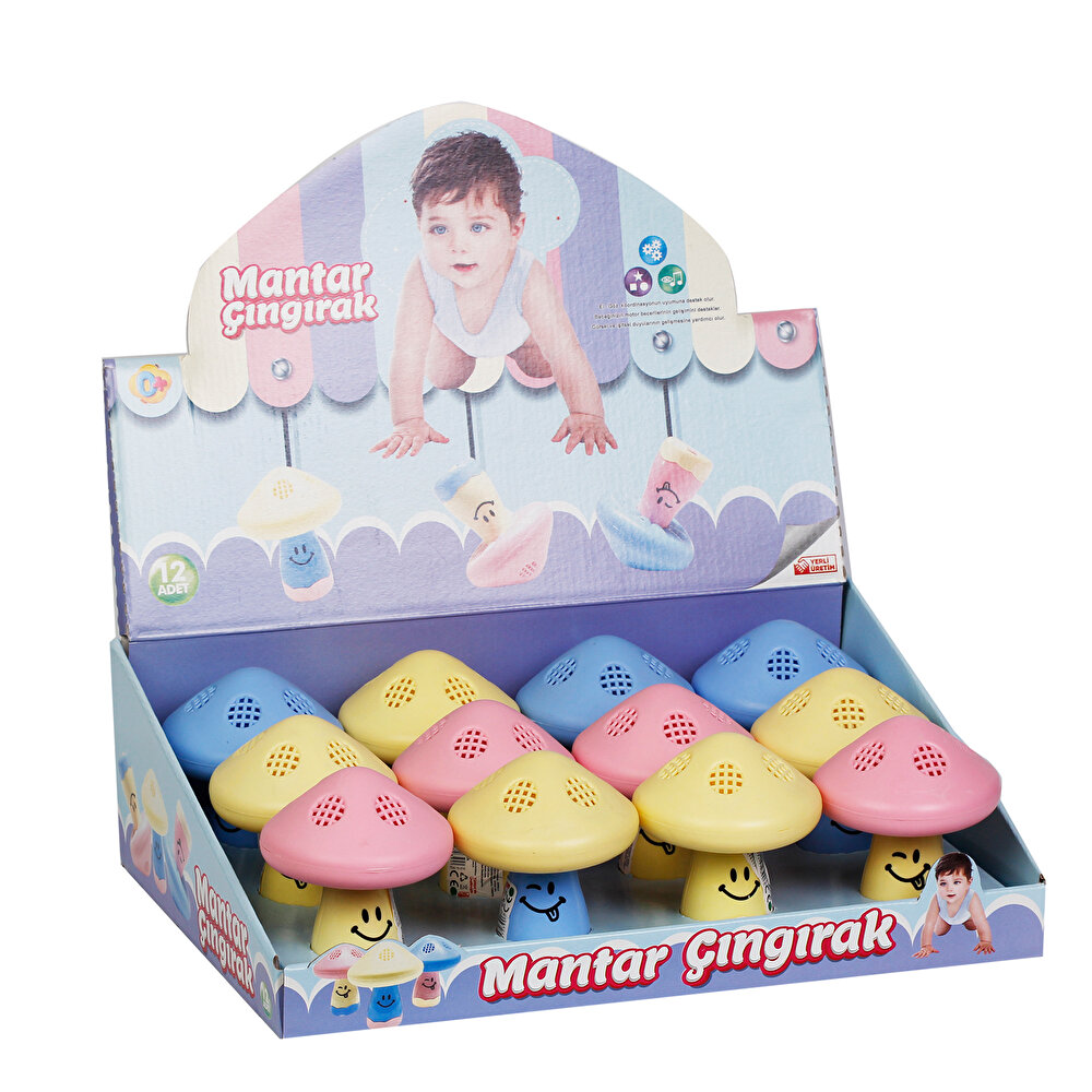 Display Kutulu Mantar Çıngırak - Asortili