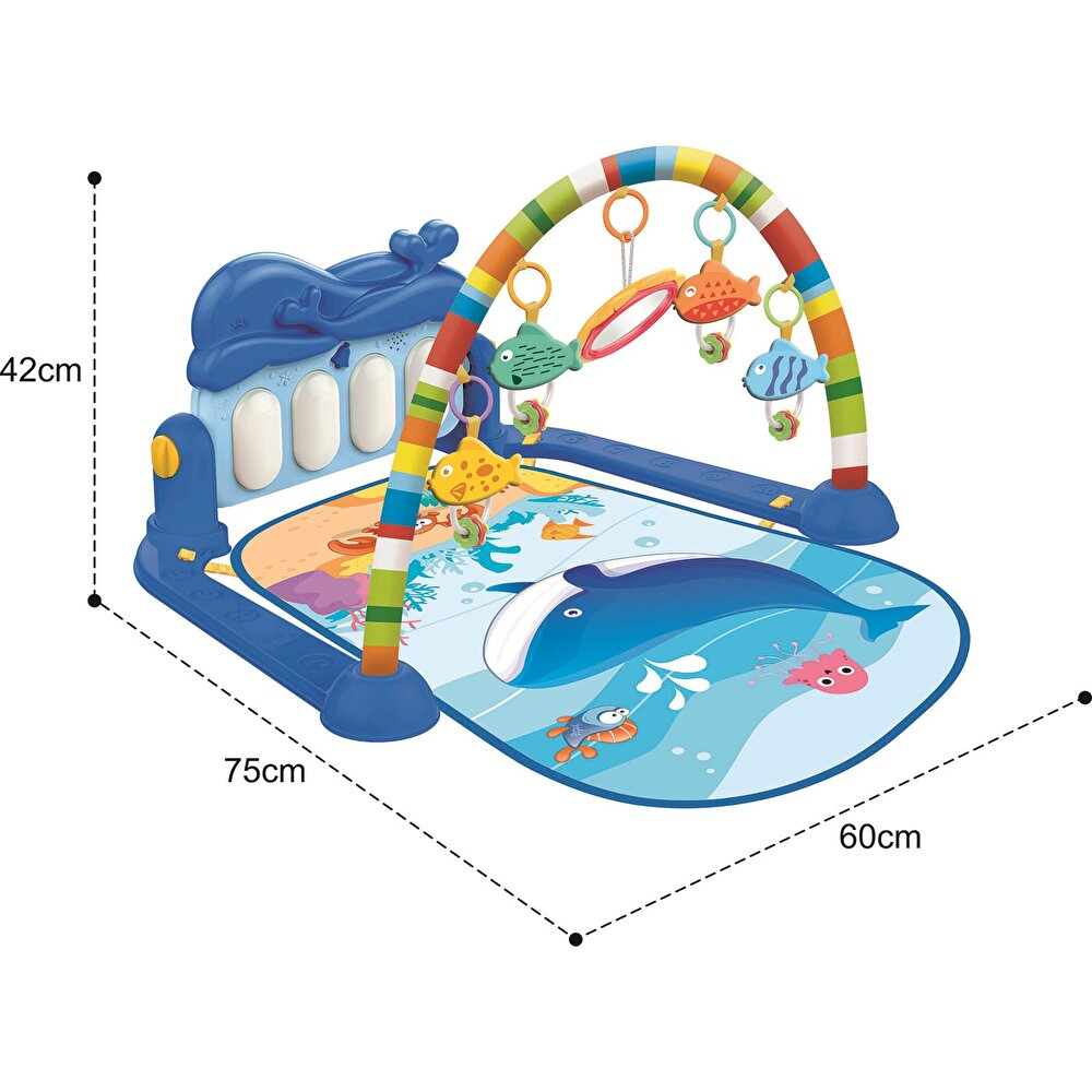 Piyanolu Balina Oyun Halısı