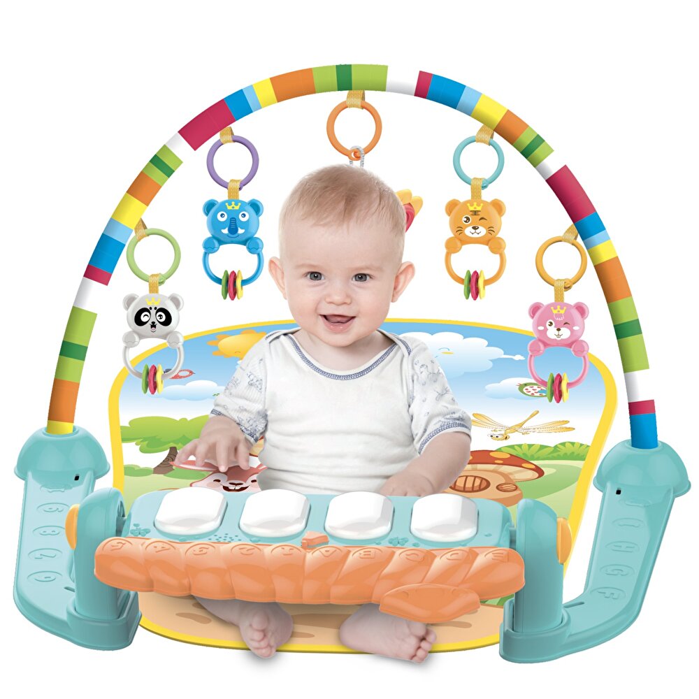 Piyanolu Mantar Oyun Halısı