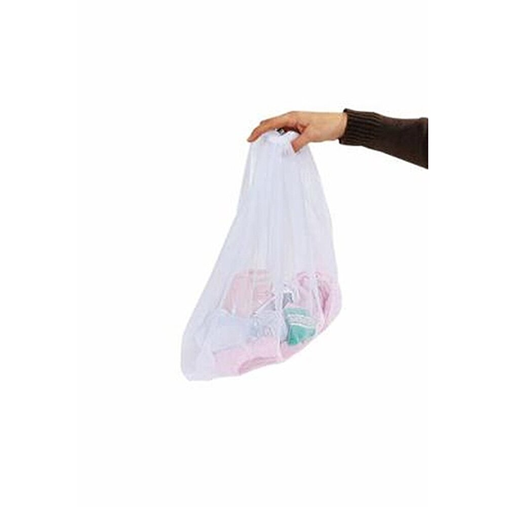 Bebek Çamaşır Yıkama Torbası 46x36 cm 1 adet Beyaz