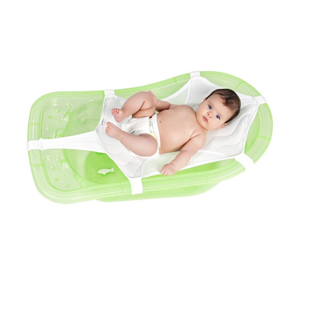 Bebek Havlu Banyo Filesi Beyaz