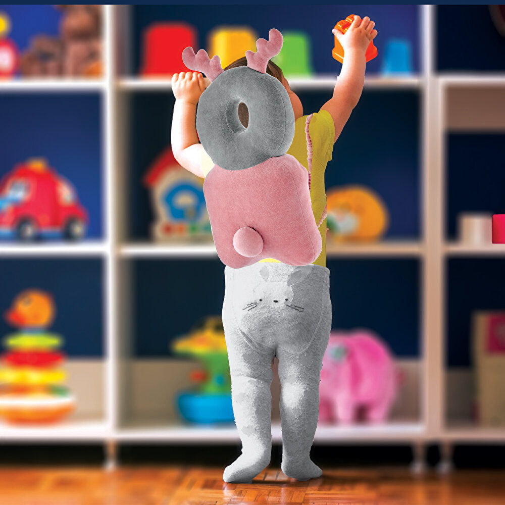 Melek Kanadı Bebek Koruma Yastığı Pembe