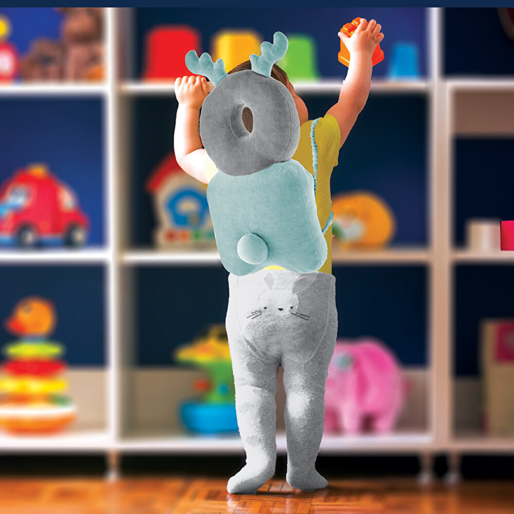 Melek Kanadı Bebek Koruma Yastığı Yeşil