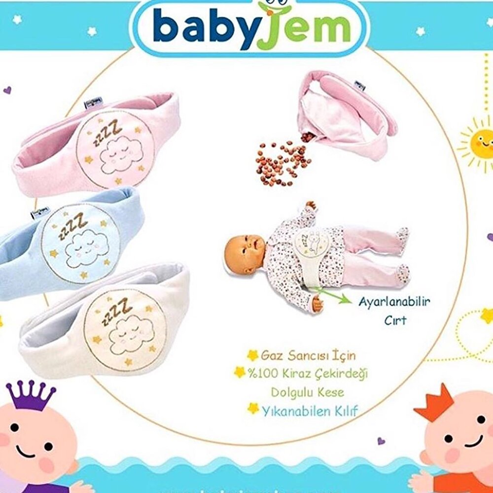 Kiraz Çekirdekli Gaz Giderici Kemer