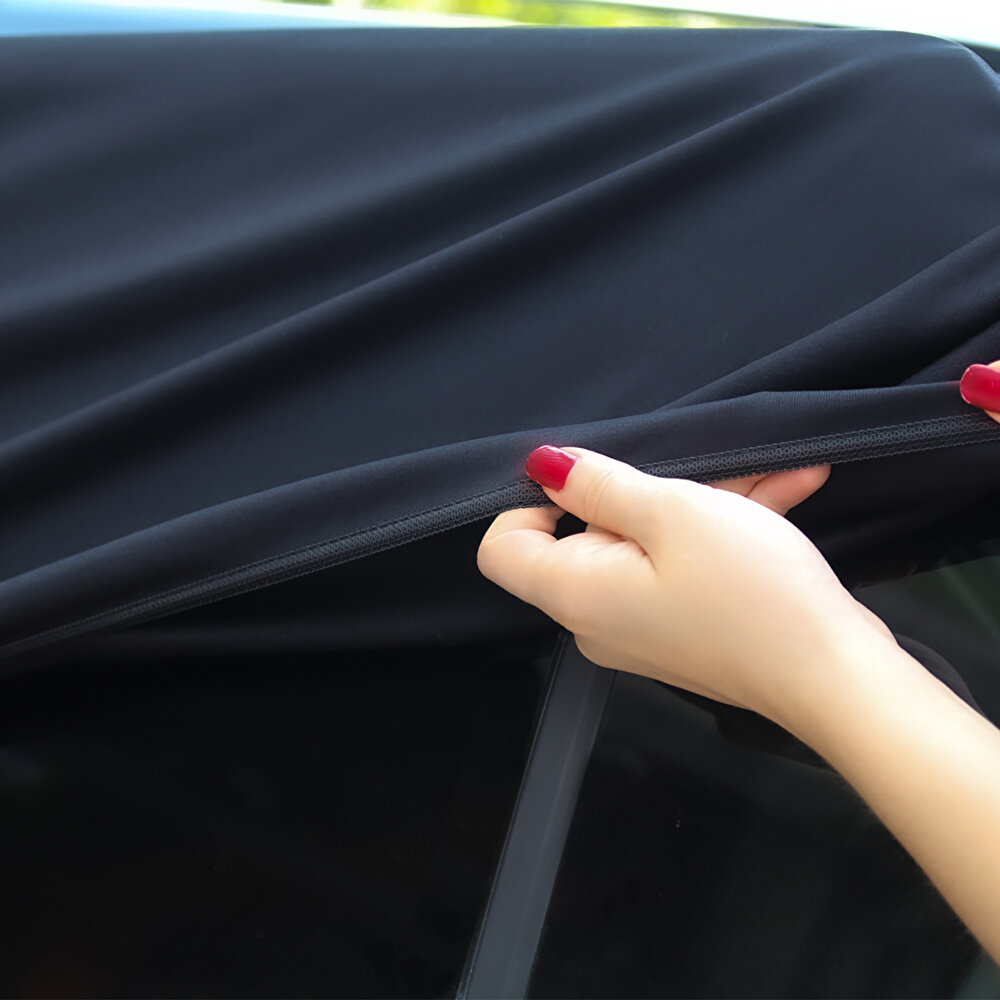 2'li Lastikli Bebek Araba Güneşliği 47x107 cm