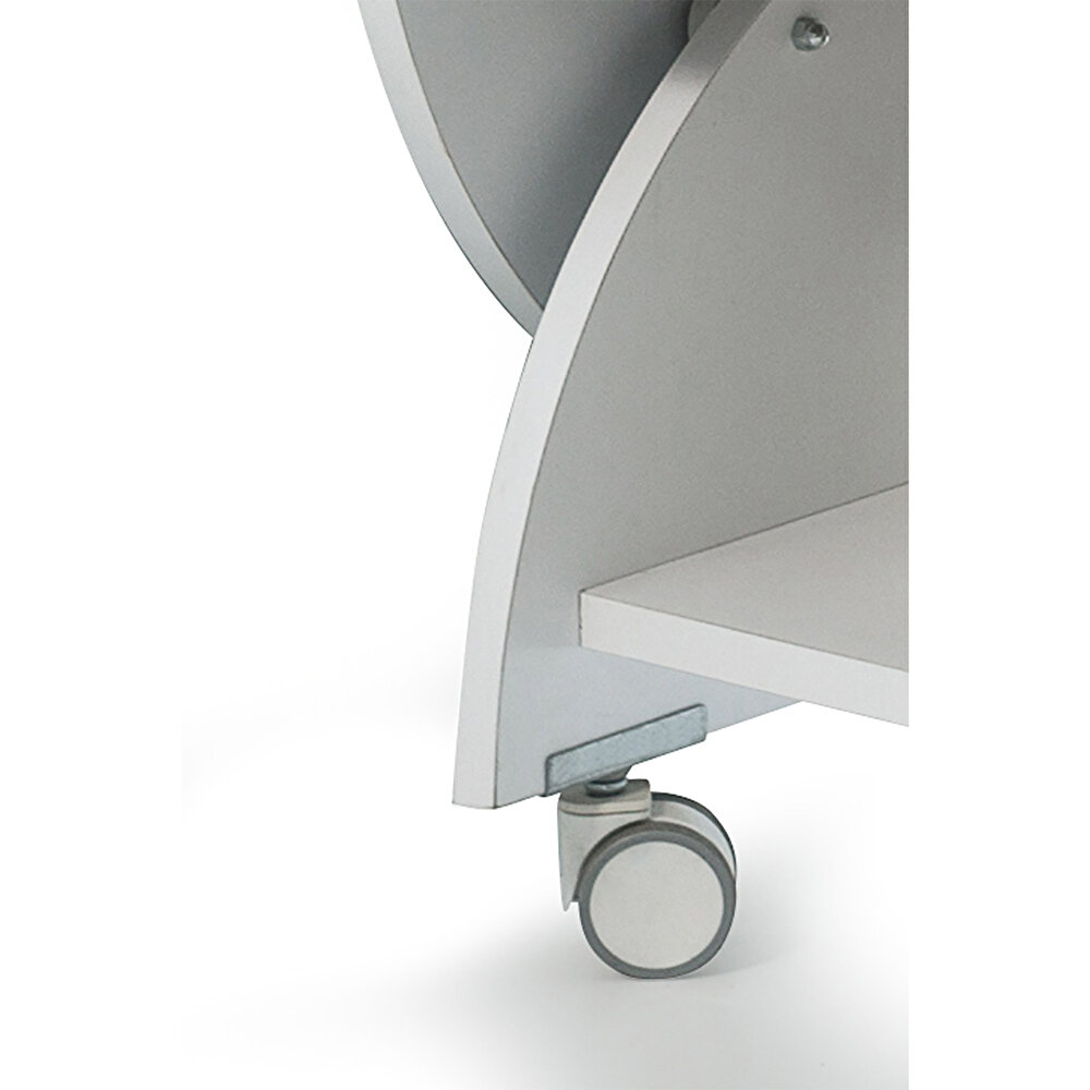 Sallanabilir, Raflı ve Tekerlekli Beşik 50x90 cm