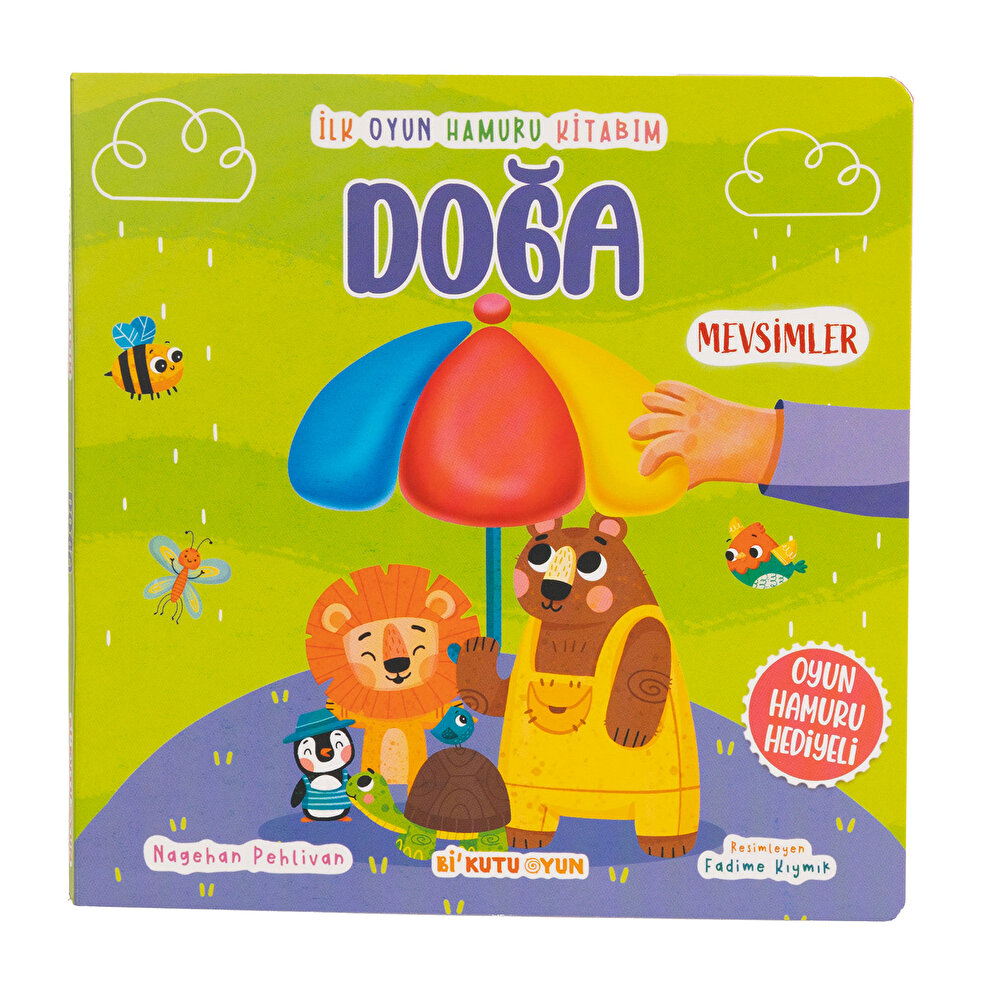 Bahar Aktivite Kitabı ve 3x50gr Hamur Hediyeli