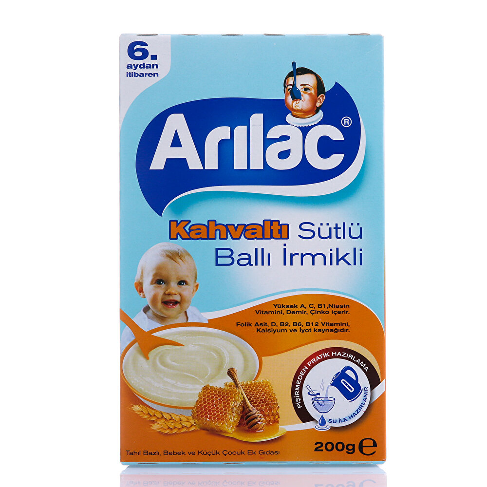 Kahvaltı Sütlü Ballı İrmikli Kaşık Maması 200 gr