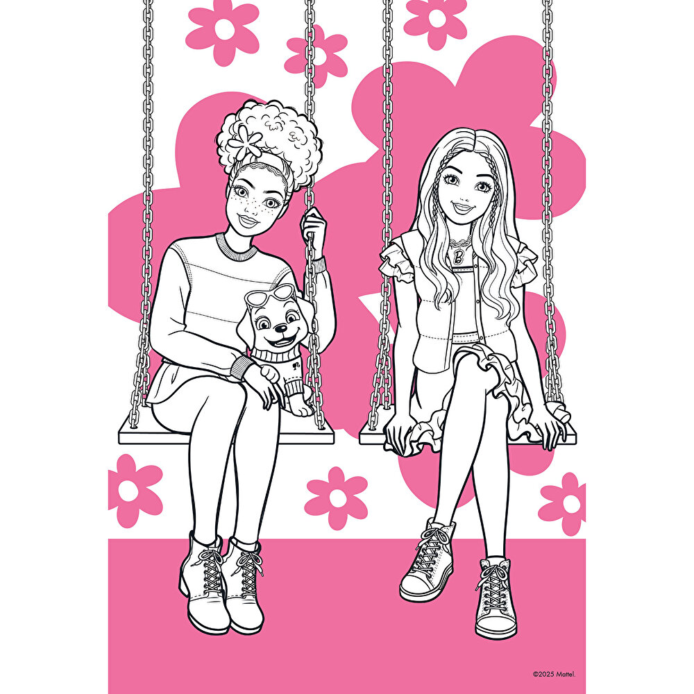 BARBIE RENK KOLEKSİYONU BOYAMA KİTABI