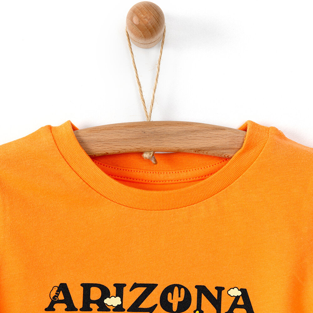 Basic Arizona Baskılı Tshirt Erkek Bebek