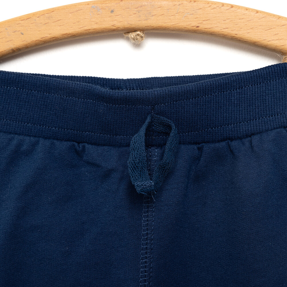 Erkek Bebek Eşofman Alt Şardonlu Ribana Paça