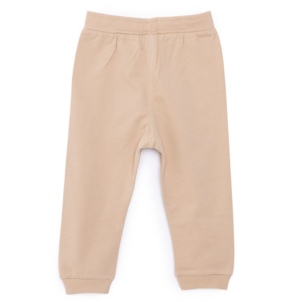Unisex Eşofman Alt Şardonlu Gri Melanj