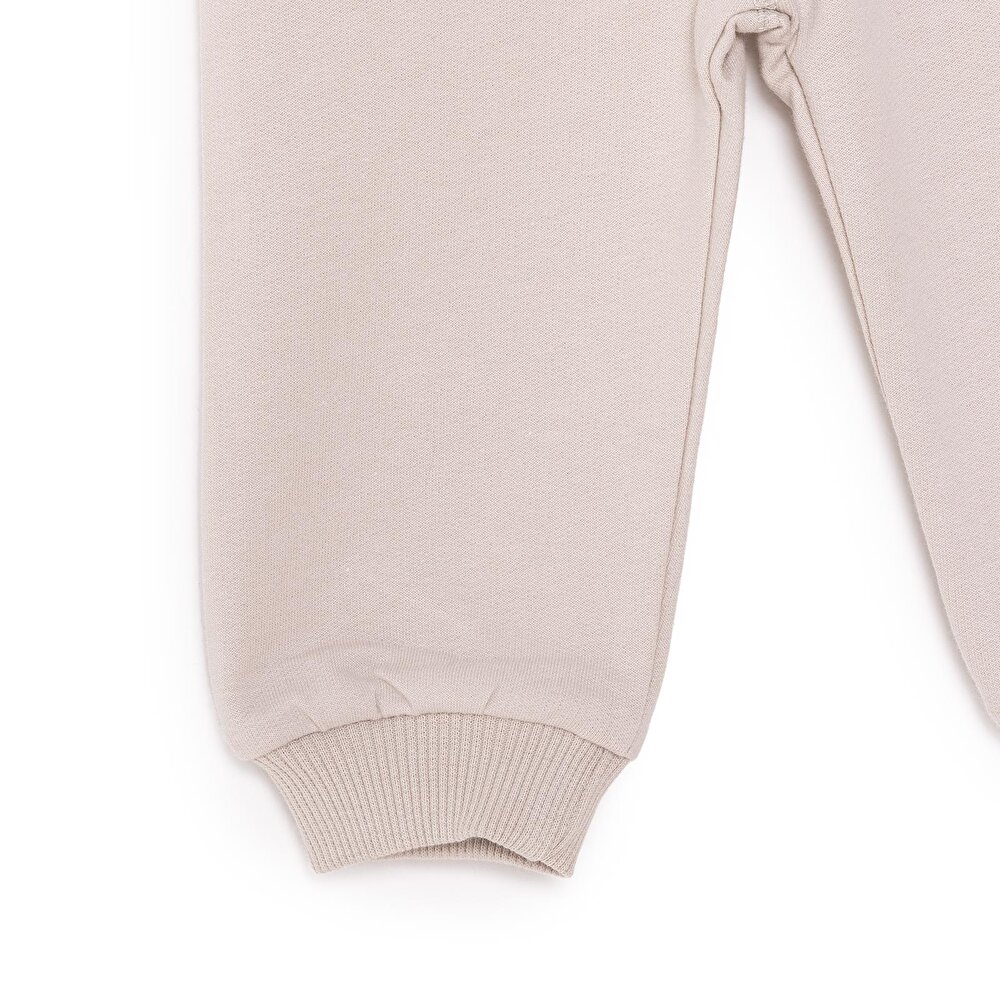 Erkek Bebek Eşofman Alt Şardonlu Kumaş Ribana Paça